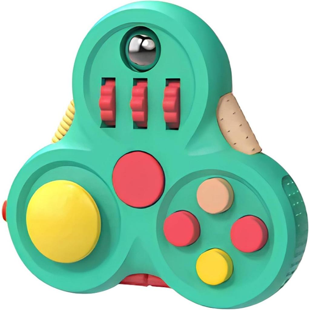 Fidget Toys, Fidget Pad Fidgets, Autism Figette Cubes, Cool Fidget Clicker Controller Desk Toys, Anxiety Relief Stress ADHD Toys, Sensory Fidget Cubes
