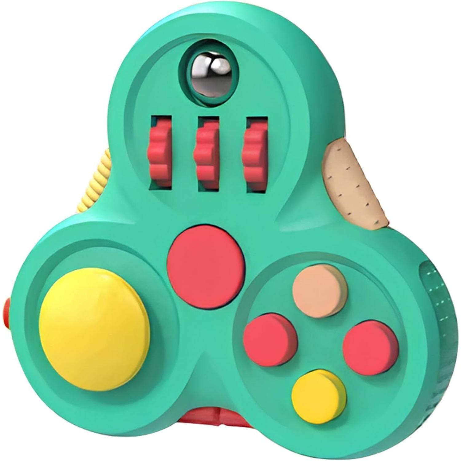 

Игрушки-фиджеты, фиджеты-подставки, кубики-фиджеты для аутизма, крутые настольные игрушки-контроллеры-кликеры, игрушки для снятия тревожности и стресса при СДВГ, сенсорные кубики-фиджеты 7.3*6.7*2.6cm зелёный