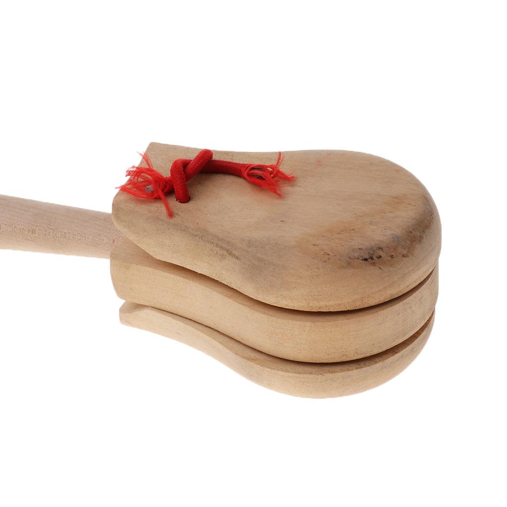 Buy Doubleheaded Clapper Musical Rhythm Wooden Toy for Early