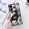 Hunter X-Hunters Shizuku Plating Phone Case For Xiaomi Redmi Note 14 15 Pro Plus 13 12 11 11S 11T 10 9S 9 5G Anti-Fall Airabag C