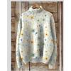 XS-6XL A Variety of Optional 2025 Latest Christmas Abstract Print Casual Outerwear Sweater