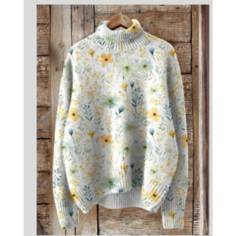 XS-6XL A Variety of Optional 2025 Latest Christmas Abstract Print Casual Outerwear Sweater