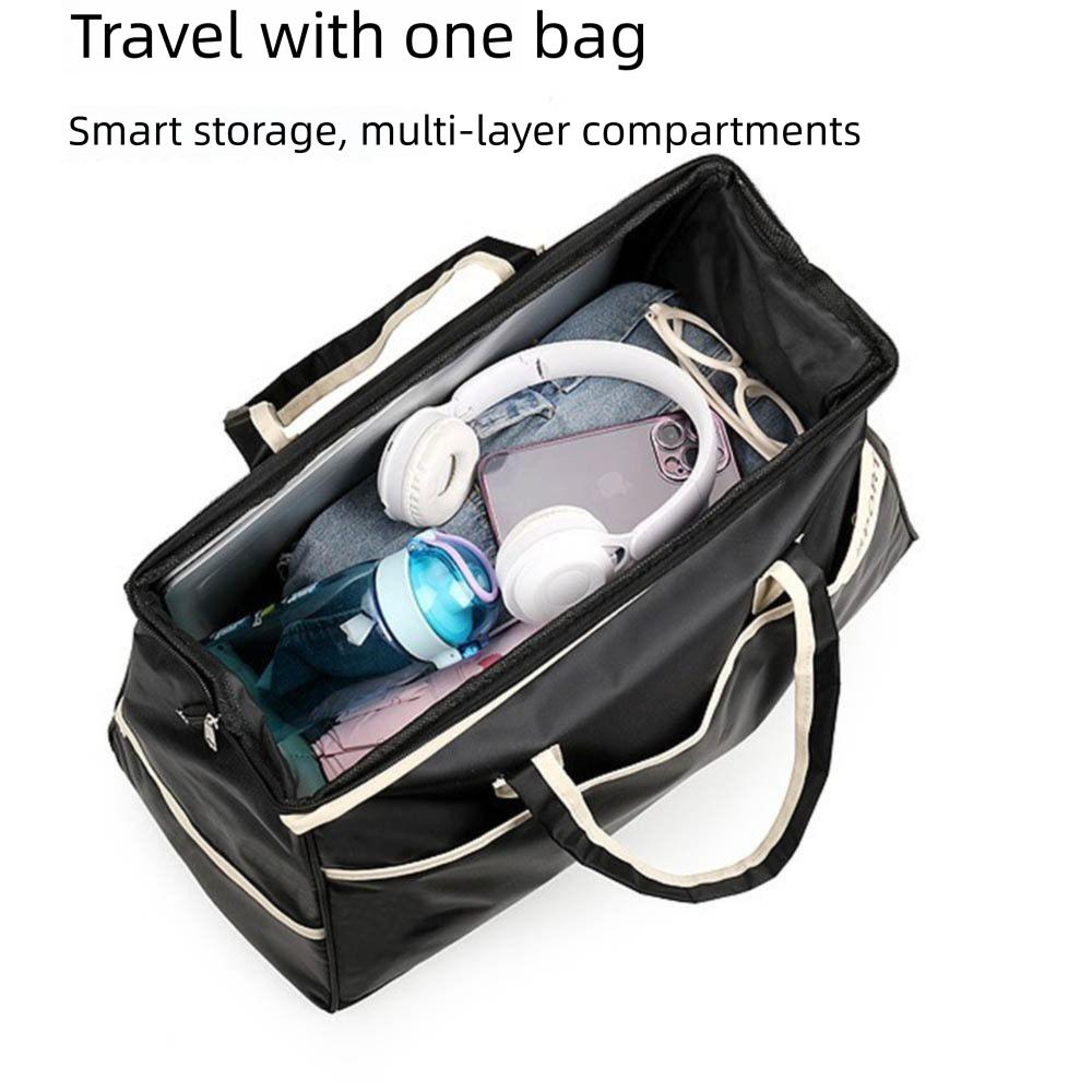 Waterproof Travel Luggage Bag Korean Style Gym Bag Sports Fitness Handbag Short-distance Travel