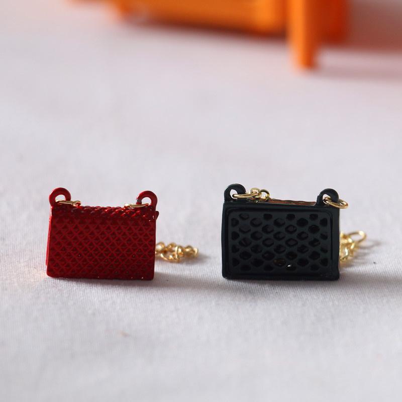 Dollhouse Miniature Metal Bag  Accessories Decorate Scene Decoration