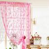 Line Curtain Door Curtain Solid Color Tassel Curtain Butterfly String Curtain  Home Decor