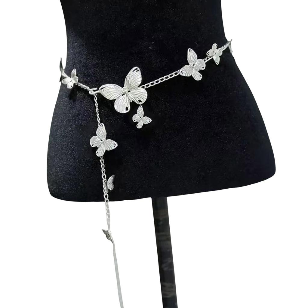 Decorative Waist Chain Single/Multi Layer Floral Pearls Designing Waist Belt Decoration for Parties and Everyday Wear