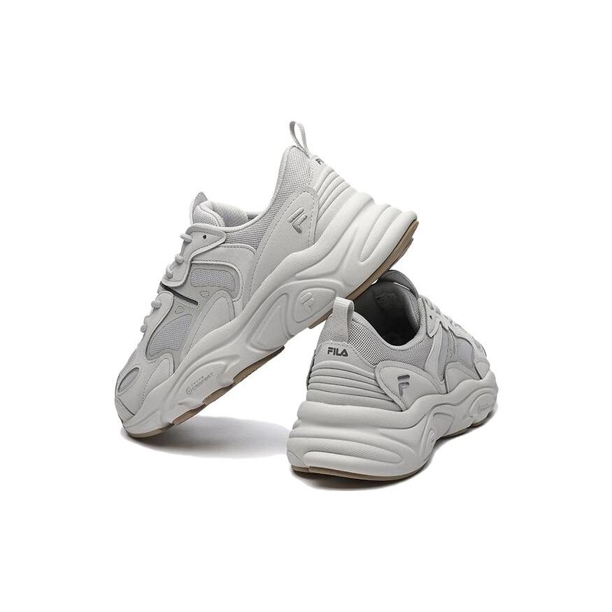 Fila Mars 2 Mesh Synthetic Leather Sports Lace-Up Low-Top Casual Shoes Men Sneaker Antarctic-Gray F12M131116FAN