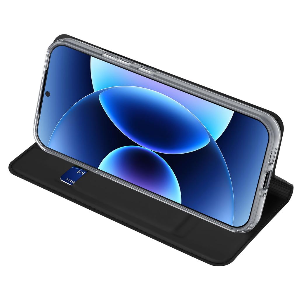 For Xiaomi 17 Pro Max Case DUX DUCIS Skin Pro Series Leather Stand Cover Card Holder