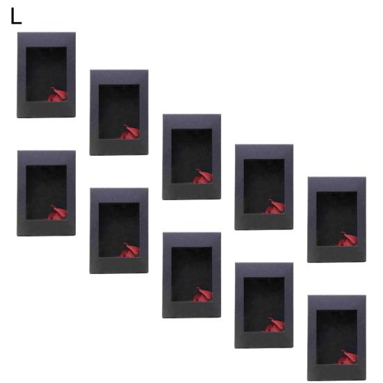 10ks papírový obdélník svatební party cukroví muffin dárkové balení s okénkem