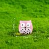 10Pcs/lot Cute Luminous Owl Animal Miniatures Mini Figurine Glow In the Dark Ornaments Fairy Garden Decoration Micro Landscape
