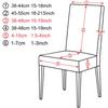 Elastische Abdeckung Für Stuhl Universal Größe Günstige Stuhl Abdeckung Große Elastische Haus Sitz Sitz Wohnzimmer Stühle Abdeckungen Für Haus esszimmer