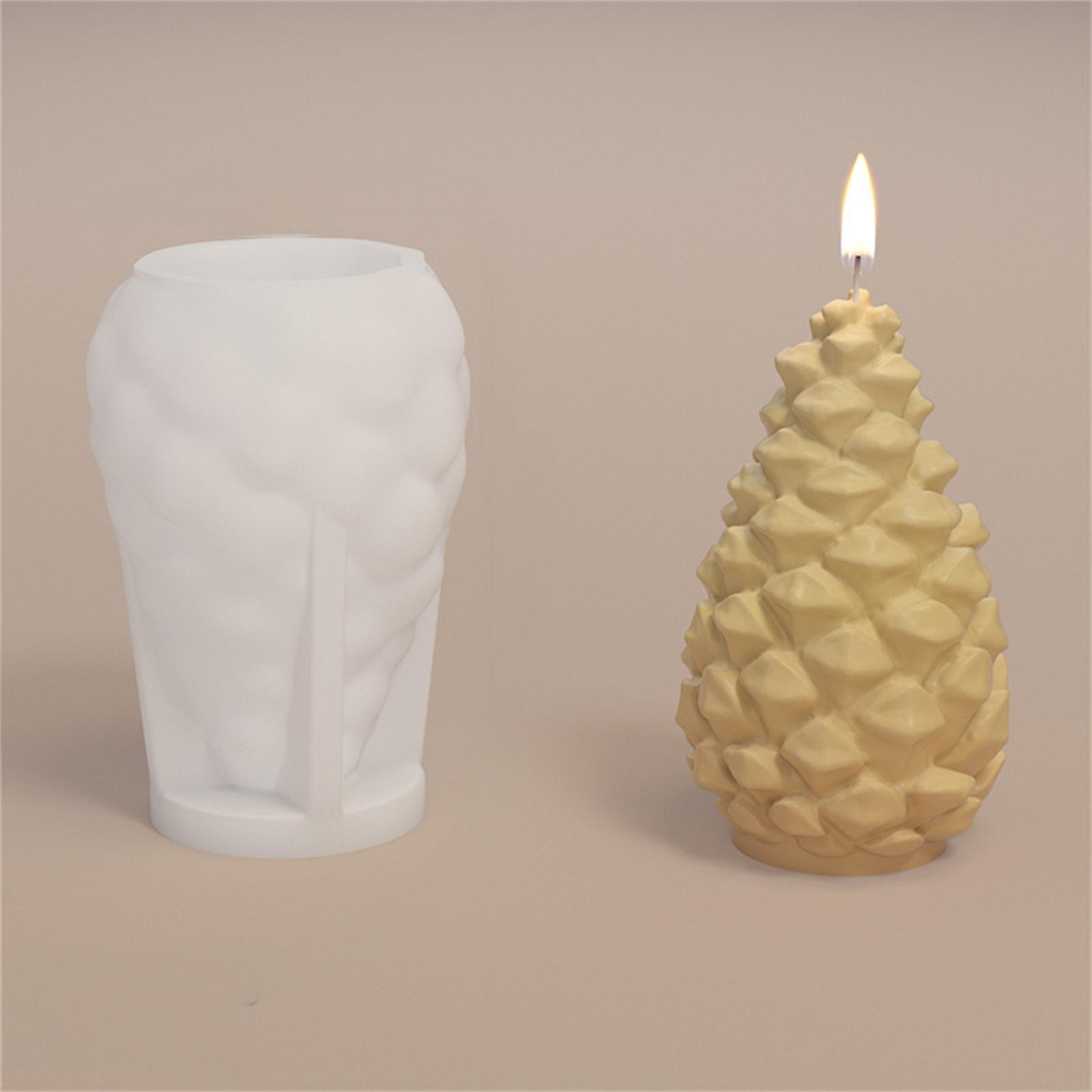 

3D свеча Sili Mold DIY Multicavity Nut Смола Мыловарение Набор для шоколадного торта Ледяная форма Рождественский декор Подарок One Size