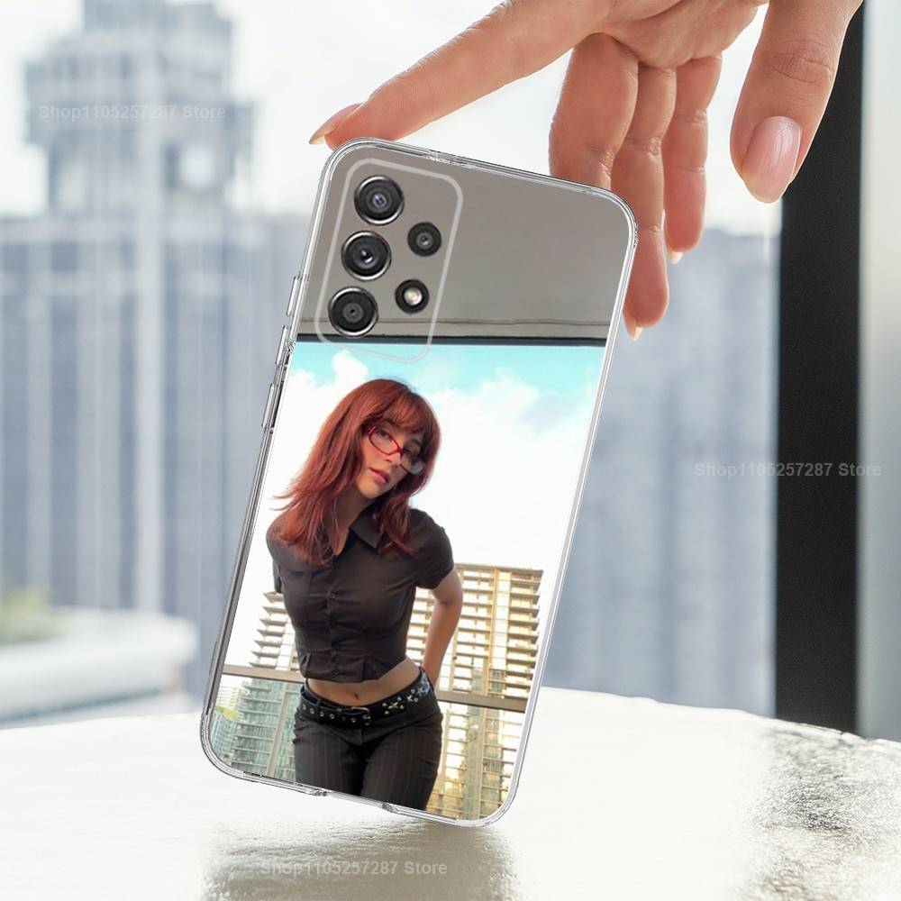 Band T-THE W-Warning Rock Case For Samsung A51,30,71,S9,Ultra,Lite,S22,10,20,FE,23,21,PIus,Transparent, Silicone