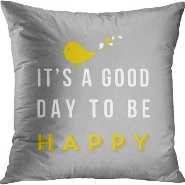 Flowers Daisy Tulip Printed Linen Pillow Case Home Living Room Sofa Bedroom Pillow Case