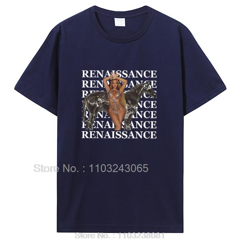 Singer New Album Beyonce Renaissance TShirt Tee For Fans Unisex Unisex Cotton Tshirt Fashion Tops Casual Streetwear