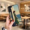 E-edward H-hopper Art  Phone Case Black Silicone Soft For Samsung Galaxy A73,A72,A71,A70,A53,A52,A51
