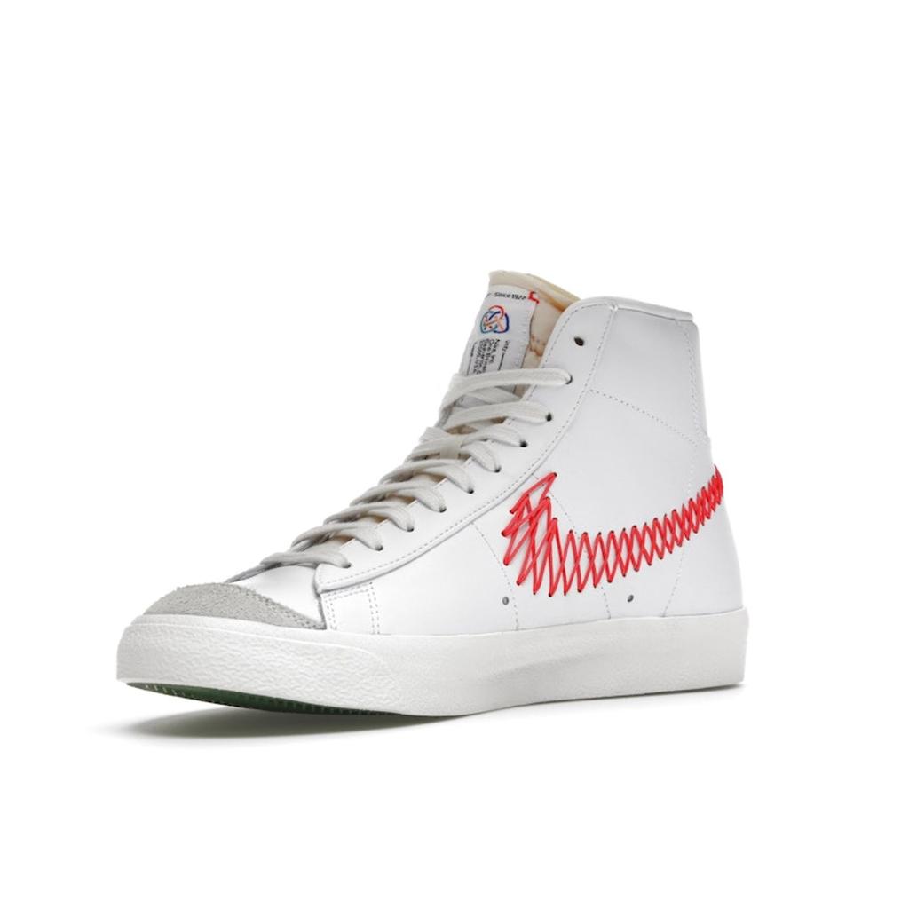 Nike Blazer Mid 77 Vintage Doppelter Zickzack-Swoosh Unisex-Sneaker Weiß Sail Summit-Weiß DD8489-161