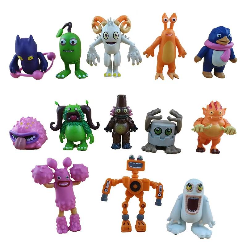 New 9Pcs/Set Garten Of Banban Action Figure Toys Pvc Game Nabnab Hunter Tim Silent Steve Plushies Dolls Children Birthday Gifts