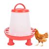 PP Chicken Feeder Automatic Pigeon Feeding Bucket Durable Bird Food Bowl for Backyard Farm Quail Hen Supplies