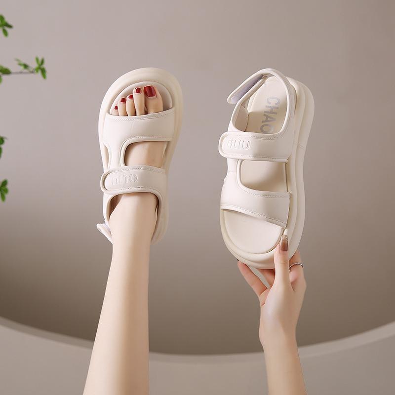 Platform sandals women's new summer outer wear non-slip versatile skirt fairy sandals