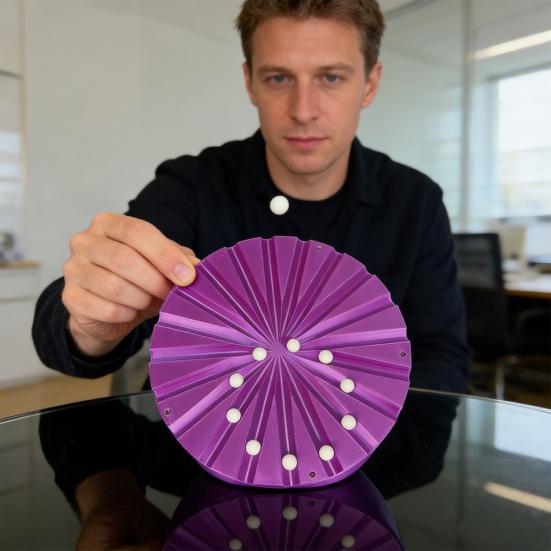 Pinball Elevator Stress Relief Toy 3D Printed Marble Motion Figurine Moving Bead Fidget Toy Home Office Desktop Decoration