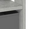 Nightstand 2 pcs Concrete Grey 41 x 40 x 45 cm Engineered Wood