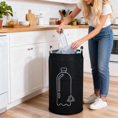 Folding Dirty Clothes Basket, Dirty Clothes Basket, Miscellaneous Items Recycling Bin, Large Capacity Clothes,Toys Storage Bag