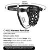 FUNSM Leather Chastity Pants Male Chastity Device Penis Cage Leather Underwear Penis Lock Cock Cage Sexy Toy for Men