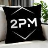 Kpop Style 2Pm Cushion Cover Cushion Cover Set 4Pcs 50X50 45X45 40X40 Pillowcase Decorative Sofa Home Decor