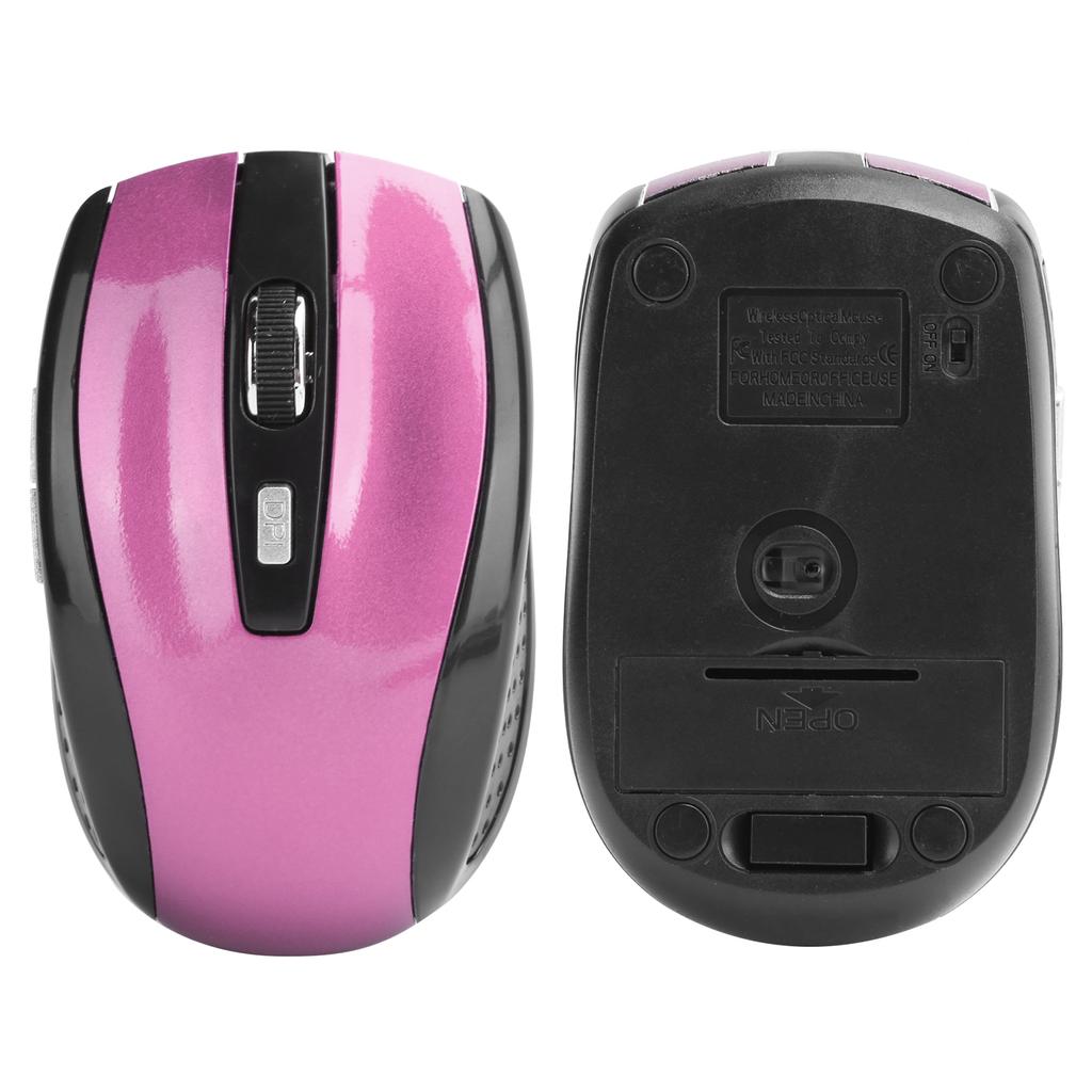 Wireless Mouse Notebook Computer Optical Gaming Accessories with DPI 250Hz