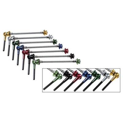 DIXNA Stick Titan-Nabe Schnellspanner Vorder- und Hinterradsatz Rot Rot