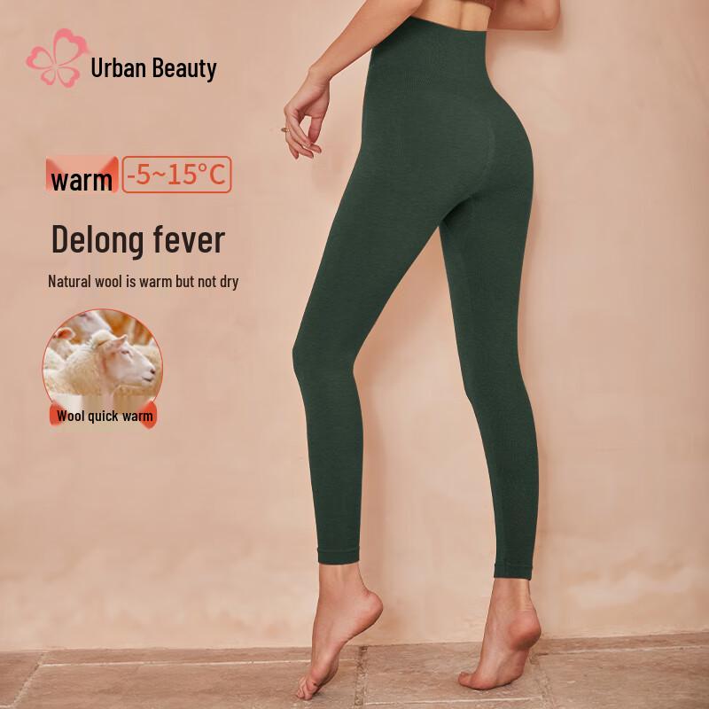 

Женские термолеггинсы бесшовные с высокой талией One Size