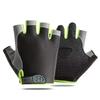 Cross-Border Non-Slip Breathable Cycling Gloves with Thick Palm Pad - Silicone, Half-Finger, for Outdoor Summer Fitness