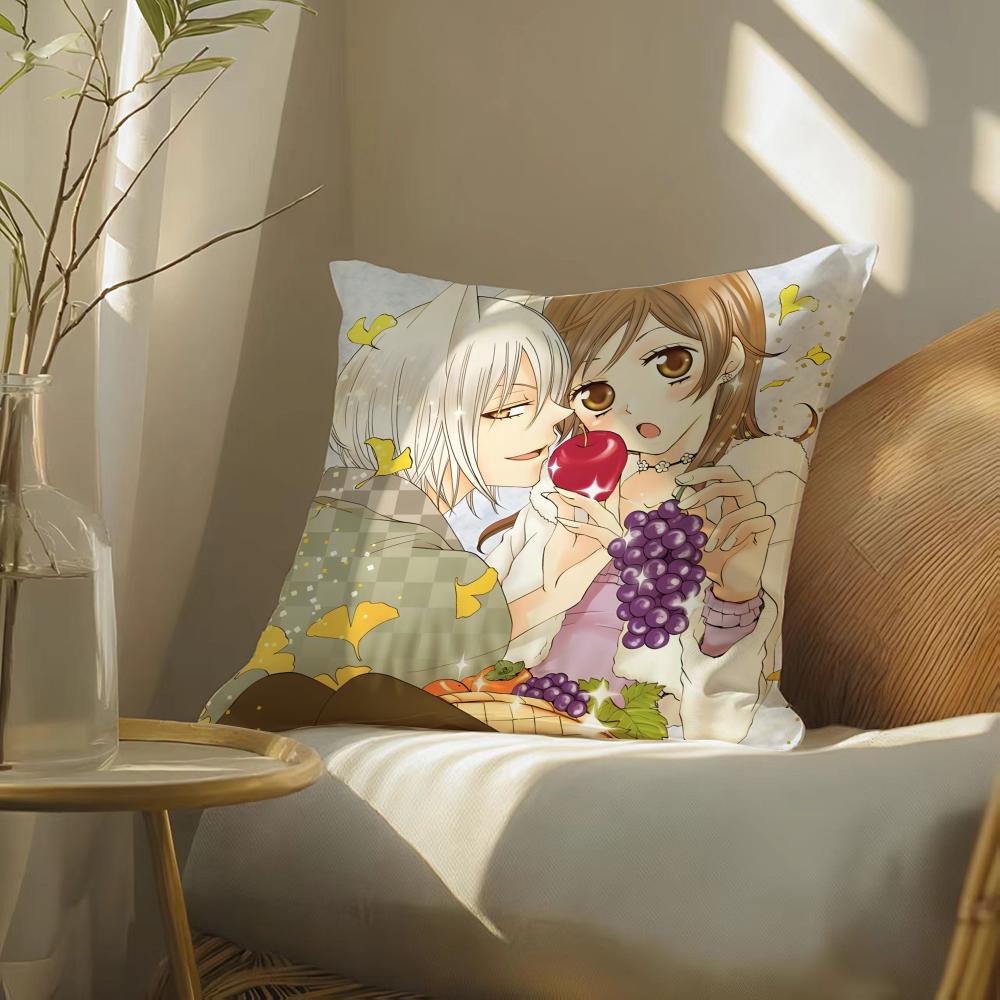 Lovely Anime KKamisama Kiss Pillow Case Pattern Printed Pillowcase for Living Room Sofa Cushion Cover Bedroom Decor