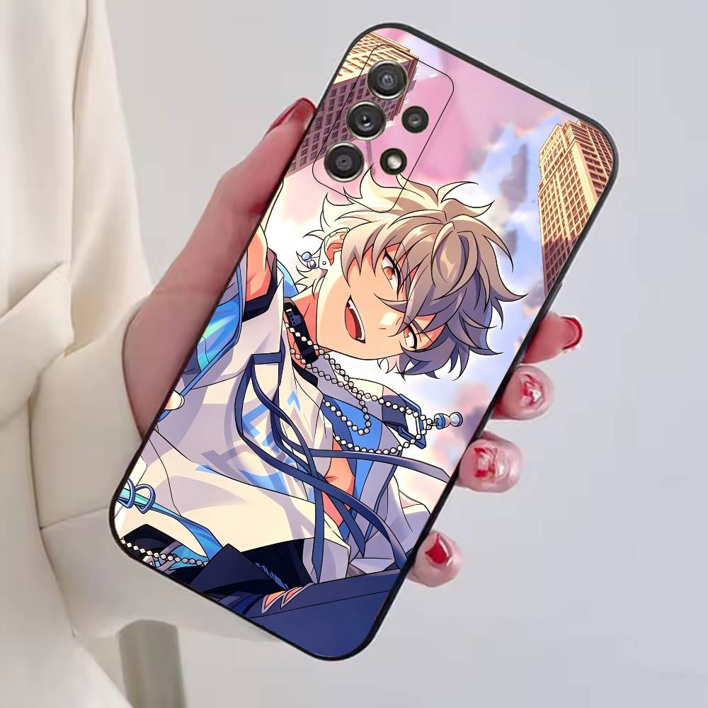 Game Ensemble Stars O-Ogami Koga Phone Case Black Silicone Soft For Samsung S25,S24,S21,S22,S23,S30,Ultra,S20,Plus,Fe,Lite