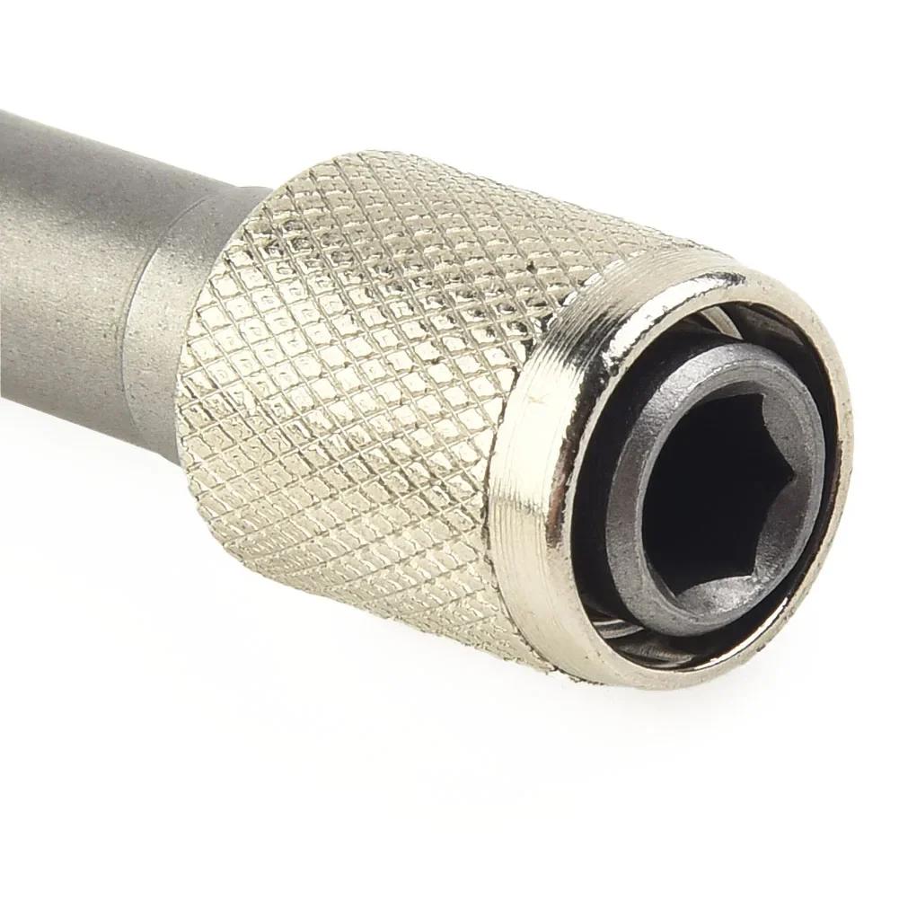 Socket Adapter 1/4 Hex Shank Screwdriver Holder Drill Bits Adapter Converter Socket Drill Bits Bar Extension Converter
