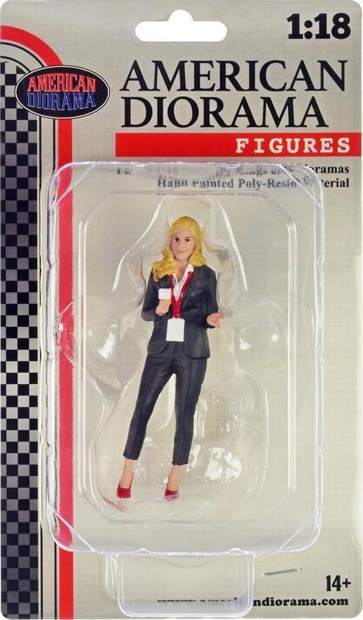 

American Diorama Announcer Female American Diorama Figure 1 Figure 1/18 On-Air On-Air [Used]