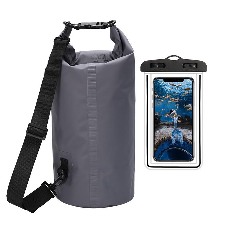 PVC Waterproof Dry Bag Bucket Backpack Beach Swimming Hiking Camping Outdoor Sports 2L-30L