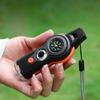 7 In1 Outdoor Survival Whistle Emergency Tools Camping Hiking Rescue Emergency Loud Whistle Compass Thermometer Magnifier