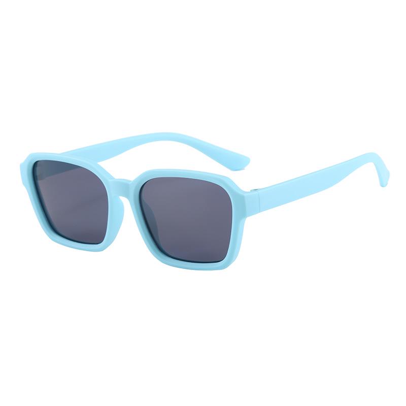 S5085 Multi-color Children's UV Protection Sunglasses - Trendy Portable Sunshade Glasses for Summer Travel.