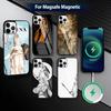 Abstract Greek Mythology Athena Phone Case For iPhone17,16,15,14,13,12,11 Plus,Pro Magnetic For Magsafe Wireless Charging