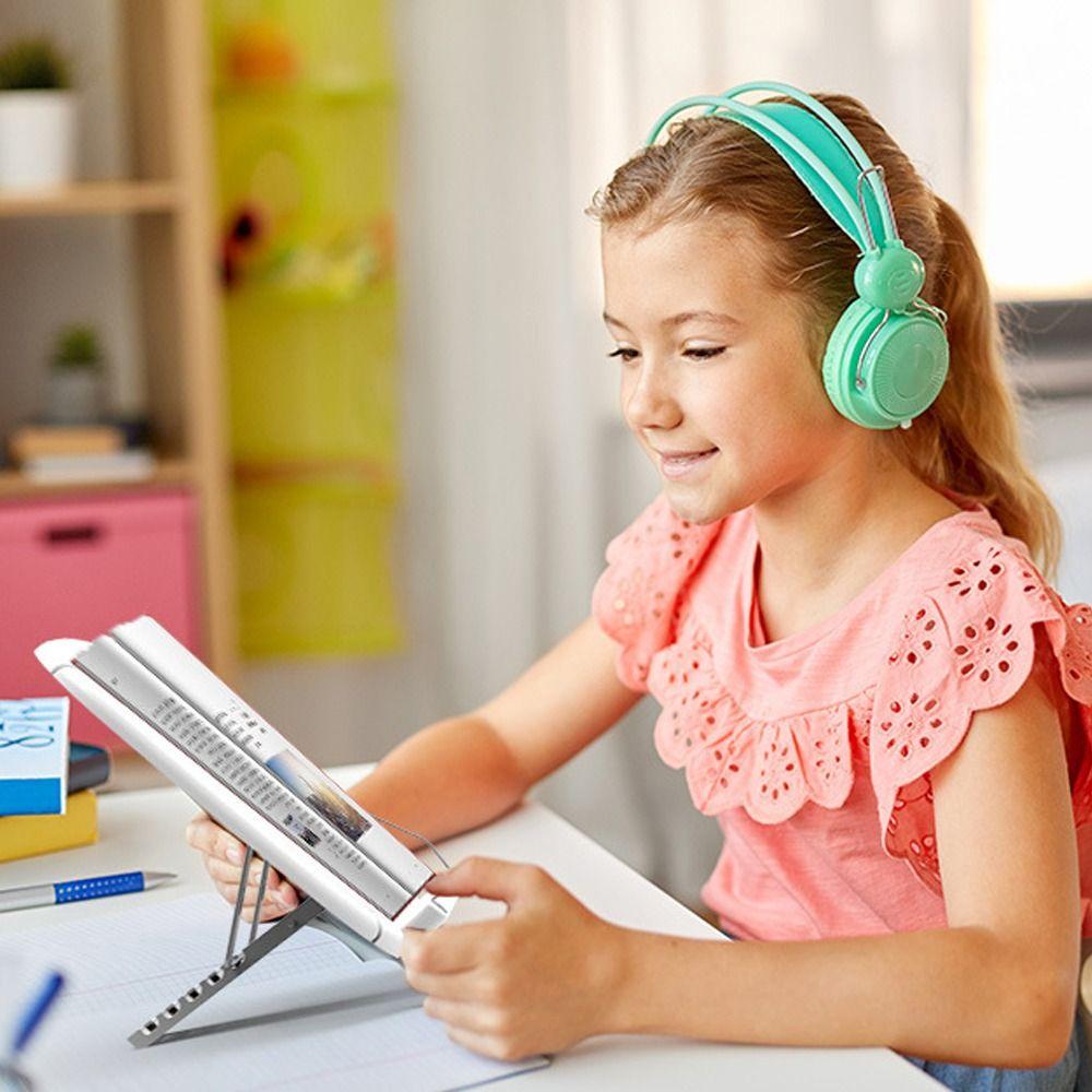 Foldable Book Holder Adjustable Tabletop Bookshelf Multi-Function Desktop Riser  Desktop