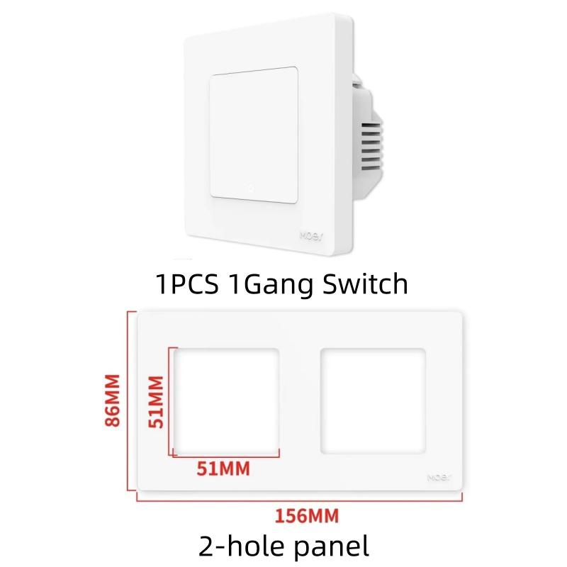 MOES Star Ring Switches ZigBee3.0 Tuya Smart Push Button Light Switch Smart Life APP Remote Control Work Alexa Google Home Voice