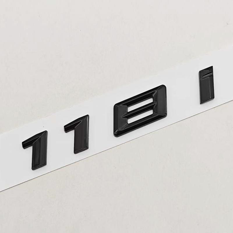 3D ABS Logo Stylingu Auta 118i 120i 125i Odznak Zadní Kufr Znak Samolepky Pro BMW 118i 120i 125i Auto Ocasní Doplňky