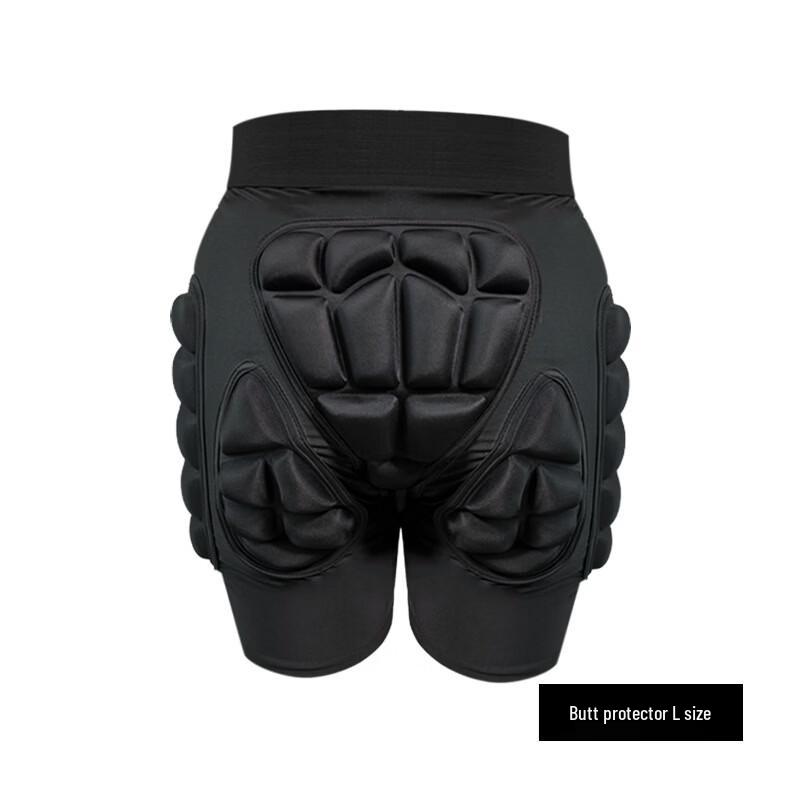 Junpinjia Padded Anti-Fall Hip Protection Shorts L чёрный