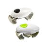 Electric Jar Opener with Dual Handles One-Button Automatic Lid Remover for Stubborn Glass Jars Fits 30-88mm Lids Essential Kitchen Gadget for