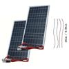Flexible Solar Panel for Outdoor Monitoring, Chicken Coop & Car Charging