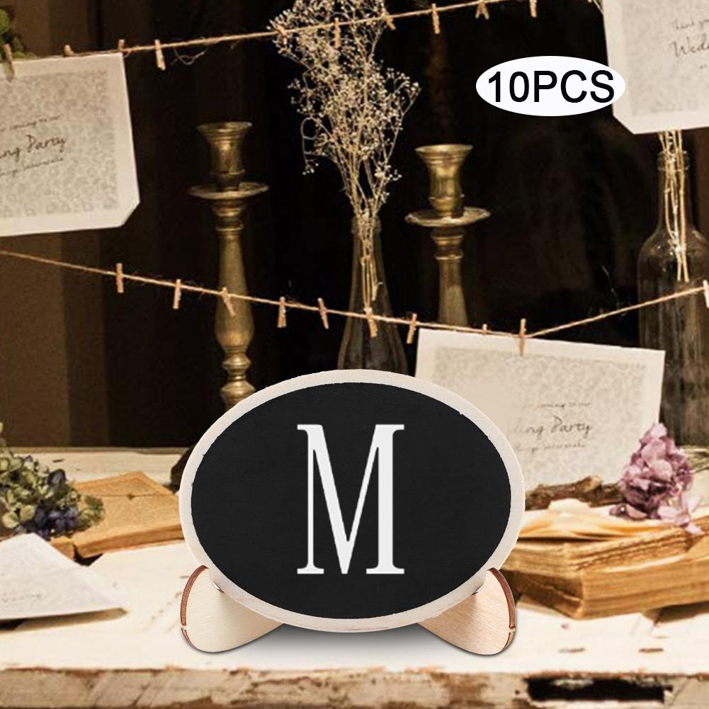 

10 шт. Деревянная мини-доска для показа, Искусство и ремесло, Настольная доска для сообщений, Украшение для свадебного декора