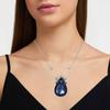 Labradorite Necklace Blue  Natural Beads  Gifted Pendant Cts