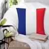 Flag of France Cushion Cover Sofa Couch Bed Decor Pillow Case Home Office Car Pillowcase Pillow Cover 45x45cm Coussin Canapé